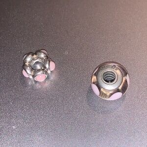 Pandora silver charms